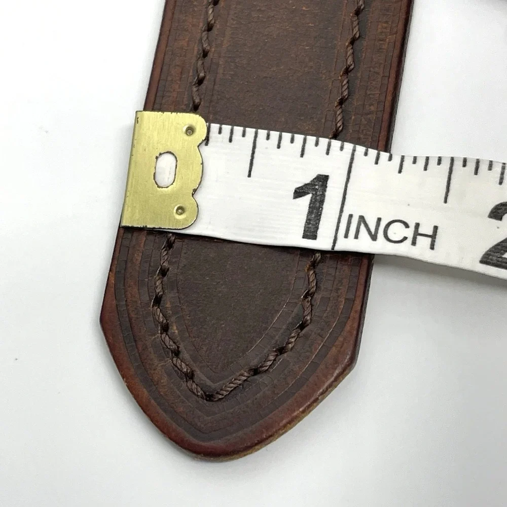 Levi's Men's 38 Brown Genuine Leather Belt 1.25